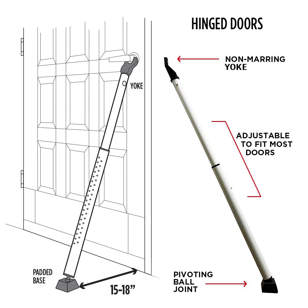 Adjustable Door Keeper With Sliding Door Capability