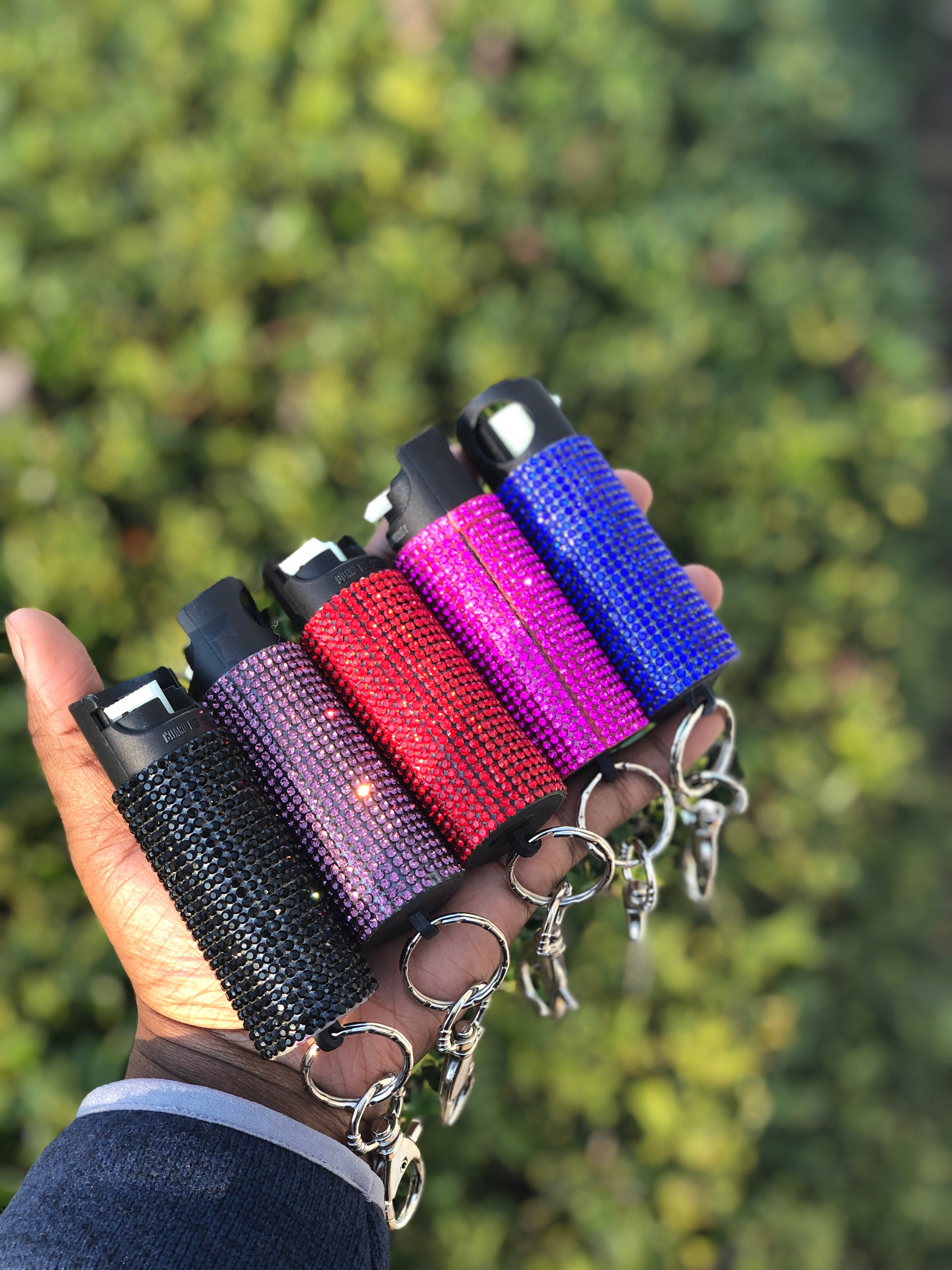 Bling It On Pepper Spray Keychain Only