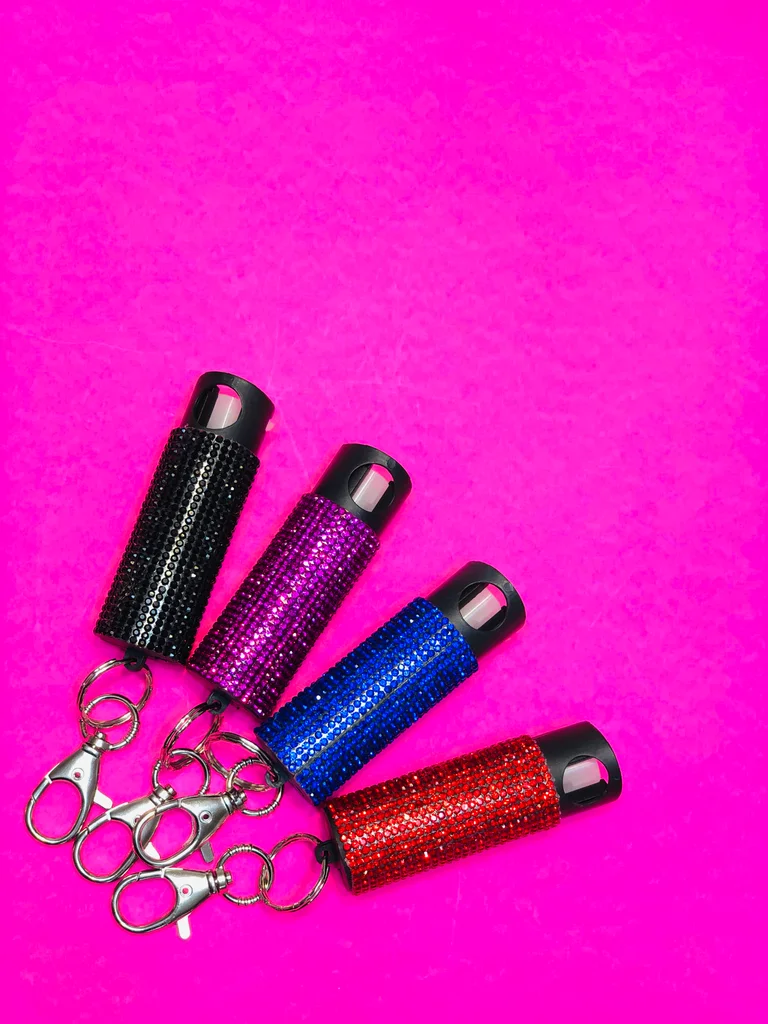 Bling It On Pepper Spray Keychain Only
