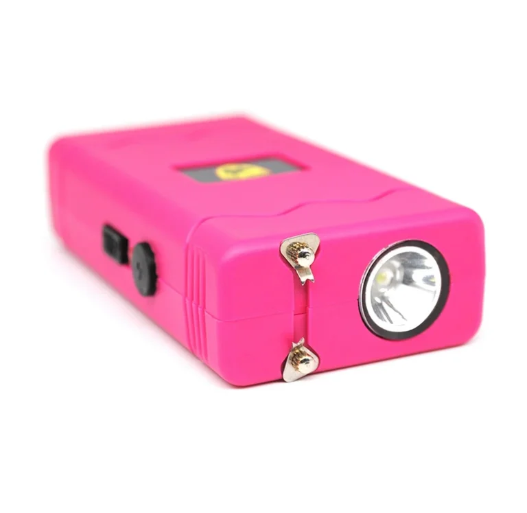 Hot Pink Rechargeable Stun Gun & Flash Light